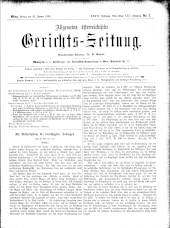 Allgemeine Österreichische Gerichtszeitung