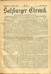 Salzburger Chronik