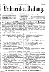 Leitmeritzer Zeitung