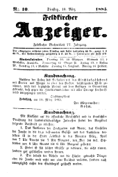 Feldkircher Anzeiger