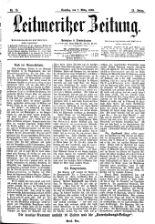 Leitmeritzer Zeitung