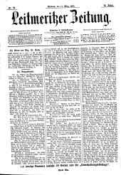 Leitmeritzer Zeitung