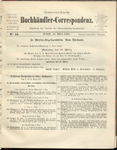 Oesterreichische Buchhändler-Correspondenz