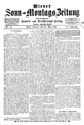 Wiener Sonn- und Montags-Zeitung