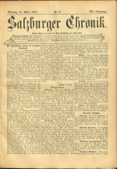 Salzburger Chronik