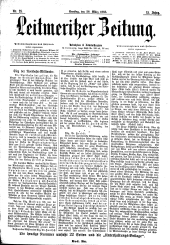 Leitmeritzer Zeitung