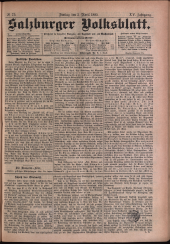 Salzburger Volksblatt: unabh. Tageszeitung f. Stadt u. Land Salzburg