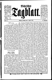 Mährisches Tagblatt