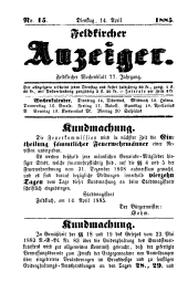 Feldkircher Anzeiger