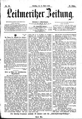 Leitmeritzer Zeitung