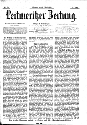 Leitmeritzer Zeitung