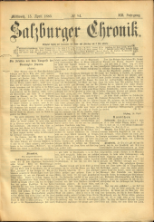 Salzburger Chronik