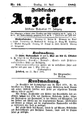 Feldkircher Anzeiger