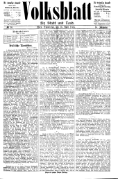 Volksblatt für Stadt und Land