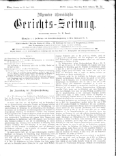 Allgemeine Österreichische Gerichtszeitung