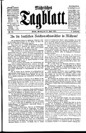 Mährisches Tagblatt