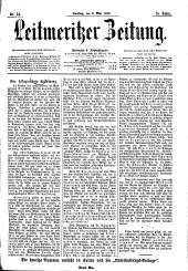 Leitmeritzer Zeitung