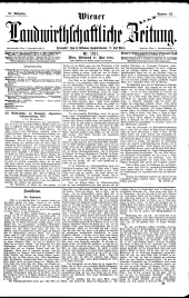Wiener Landwirtschaftliche Zeitung