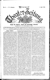 Wiener Theaterzeitung