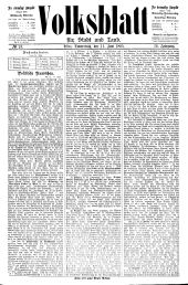 Volksblatt für Stadt und Land