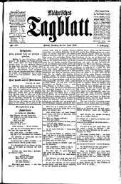 Mährisches Tagblatt