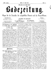 Österreichische Badezeitung