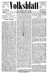 Volksblatt für Stadt und Land