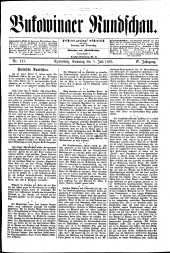 Bukowinaer Rundschau