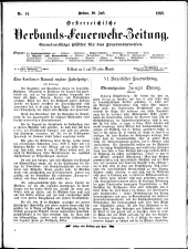 Österreichische Verbands-Feuerwehr-Zeitung