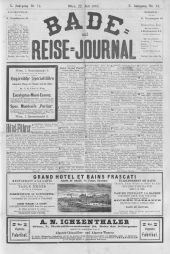 Bade- und Reise-Journal