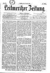 Leitmeritzer Zeitung