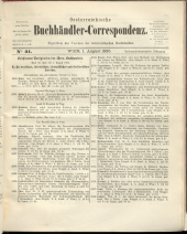 Oesterreichische Buchhändler-Correspondenz