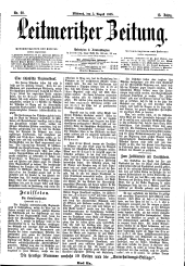 Leitmeritzer Zeitung