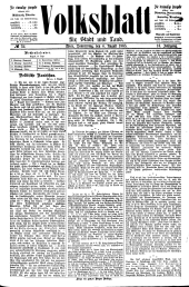 Volksblatt für Stadt und Land