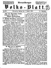 Vorarlberger Volksblatt