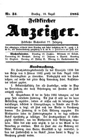 Feldkircher Anzeiger