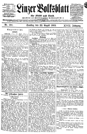 Linzer Volksblatt