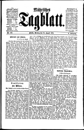 Mährisches Tagblatt