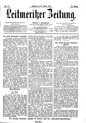 Leitmeritzer Zeitung