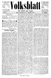 Volksblatt für Stadt und Land