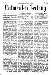 Leitmeritzer Zeitung