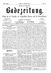 Österreichische Badezeitung