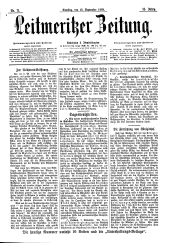 Leitmeritzer Zeitung