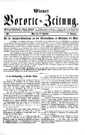 Wiener Vororte-Zeitung