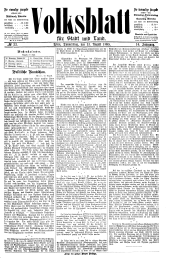 Volksblatt für Stadt und Land