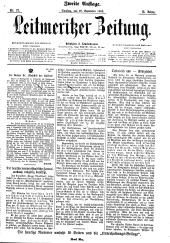 Leitmeritzer Zeitung