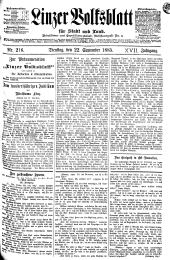 Linzer Volksblatt