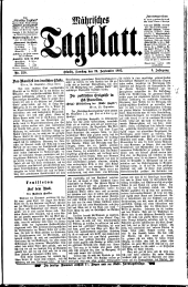 Mährisches Tagblatt