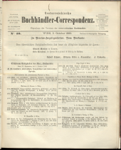 Oesterreichische Buchhändler-Correspondenz