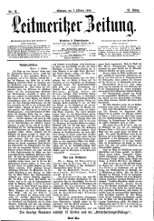 Leitmeritzer Zeitung